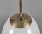 Art Deco British Opaline Pendant Lamp by General Electric Company, 1930s, Image 4