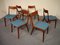 Vintage Boomerang Dining Chairs by Alfred Christensen for Slagelse Møbelværk, Set of 6 2