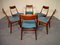 Vintage Boomerang Dining Chairs by Alfred Christensen for Slagelse Møbelværk, Set of 6, Image 1