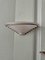 Art Deco Sconces in Brass and Frosted Glass, Portugal, 1940s, Set of 2, Image 14