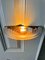 Art Deco Sconces in Brass and Frosted Glass, Portugal, 1940s, Set of 2, Image 7