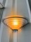 Art Deco Sconces in Brass and Frosted Glass, Portugal, 1940s, Set of 2, Image 3