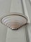 Art Deco Sconces in Brass and Frosted Glass, Portugal, 1940s, Set of 2, Image 1