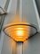 Art Deco Sconces in Brass and Frosted Glass, Portugal, 1940s, Set of 2, Image 9