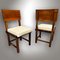 Art Deco Walnut Dining Chairs, 1930s, Set of 4 11