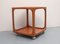 Rolling Cart Cubes in Kirsche von Wilhelm Renz, 1965 10
