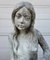 Antique Bronze Fountain Statue of Woman with Water Jug 8
