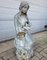 Antique Bronze Fountain Statue of Woman with Water Jug 2