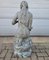 Antique Bronze Fountain Statue of Woman with Water Jug 7