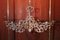 Candelabro grande estilo gótico de hierro forjado, Imagen 1
