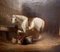 After William Shayer Sr, A Stable Interior, 1800s, Oil on Canvas, Framed, Image 3