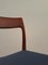 Sedie da pranzo nr. 77 in teak di Niels O. Møller per JL Møllers Møbelfabrik, anni '70, set di 6, Immagine 3