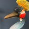 Scultura in porcellana raffigurante un uccello gru, Italia, anni '70, Immagine 4