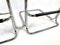 Sgabelli da bar Mid-Century nello stile di Marcel Breuer, Italia, anni '80, set di 2, Immagine 3