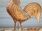Girouette en cuivre avec ornement de vent coq 8