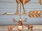 Kupferne Wetterfahne mit Hahn-Wind-Ornament 5