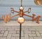 Kupferne Wetterfahne mit Hahn-Wind-Ornament 6