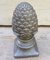 Large Cast Iron Pine Cone Post Head Architectural Ornament 6