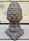 Large Cast Iron Pine Cone Post Head Architectural Ornament 5