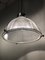Lampada da soffitto grande in vetro prismatico realizzata da Holophane, Immagine 7
