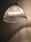 Lampada da soffitto grande in vetro prismatico realizzata da Holophane, Immagine 3