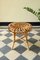 Vintage Hocker aus Korbgeflecht & Bambus, Italien, 1970er 1