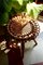 Vintage Hocker aus Korbgeflecht & Bambus, Italien, 1970er 8