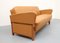 Cognac Leather Daybed, 1950s, Image 4