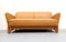 Cognac Leather Daybed, 1950s 2