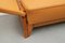 Cognac Leather Daybed, 1950s, Image 12