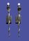 Cobra Wall Lights, Set of 2, Image 1
