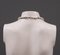 Collar de magnesita vintage con piedras preciosas, años 80, Imagen 6