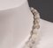 Collar de magnesita vintage con piedras preciosas, años 80, Imagen 9