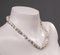 Collar de magnesita vintage con piedras preciosas, años 80, Imagen 3