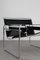 B3 Wassily Lounge Chair in Black Leather by Marcel Breuer, 1980s 4