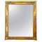 Empire French Gold Gilt Overmantel Mirror, 1830s 1