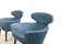 Set of Danish Easy Chairs in Teak & Mohair 1950s 9