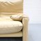 Maralunga 2-Sitzer Ledersofa von Vico Magistretti für Cassina, 1980er 9