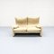 Maralunga 2-Sitzer Ledersofa von Vico Magistretti für Cassina, 1980er 3