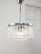 Mid-Century Italian Crystal Teardrop Chandelier, 1960s 1