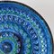 Große Rimini Blu Schale von Aldo Londi für Bitossi, 1960er 2