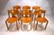 Dining Chairs by Augusto Savini for Pozzi, 1970s, Set of 6 16