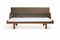 Sofá cama Ge-258 de Hans J. Wegner para Getama, Dinamarca, años 50, Imagen 5