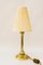 Art Deco Table Lamp with Fabric, 1920s, Image 1
