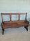 Tan Wooden Church Bench, Image 12