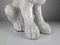 Romanesque Style Lion Sculpture, Early 20th Century, Glazed Clay, Image 6