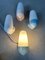 Wall Lamps in Pastel Colors by Wilhelm Wagenfeld, Set of 4 6