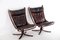 Poltronas Falcon atribuidas a Sigurd Resell, Noruega, años 70. Juego de 2, Imagen 3