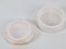Vintage Alabaster Ashtray Coasters and Bowl, 1970s, Set of 3, Image 4