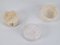 Vintage Alabaster Ashtray Coasters and Bowl, 1970s, Set of 3, Image 12